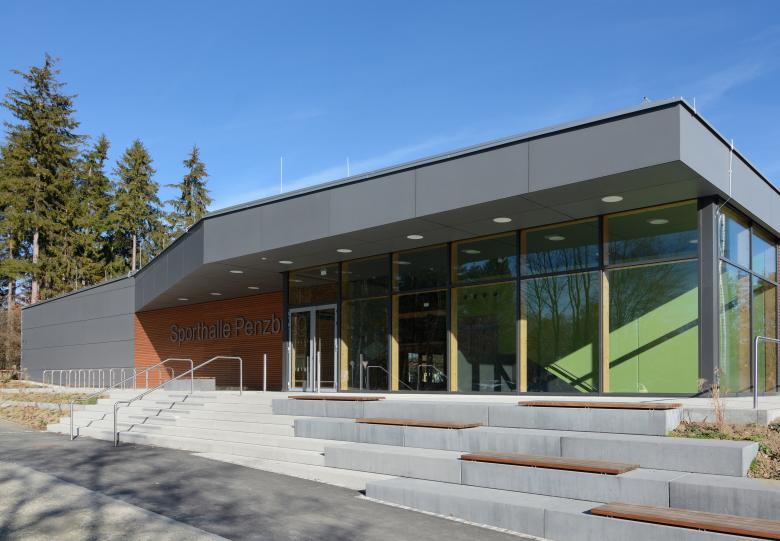 Neubau Fach Sporthalle In Penzberg Krug Grossmann Architekten