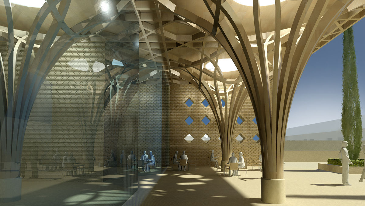 Cambridge Mosque Marks Barfield Architects