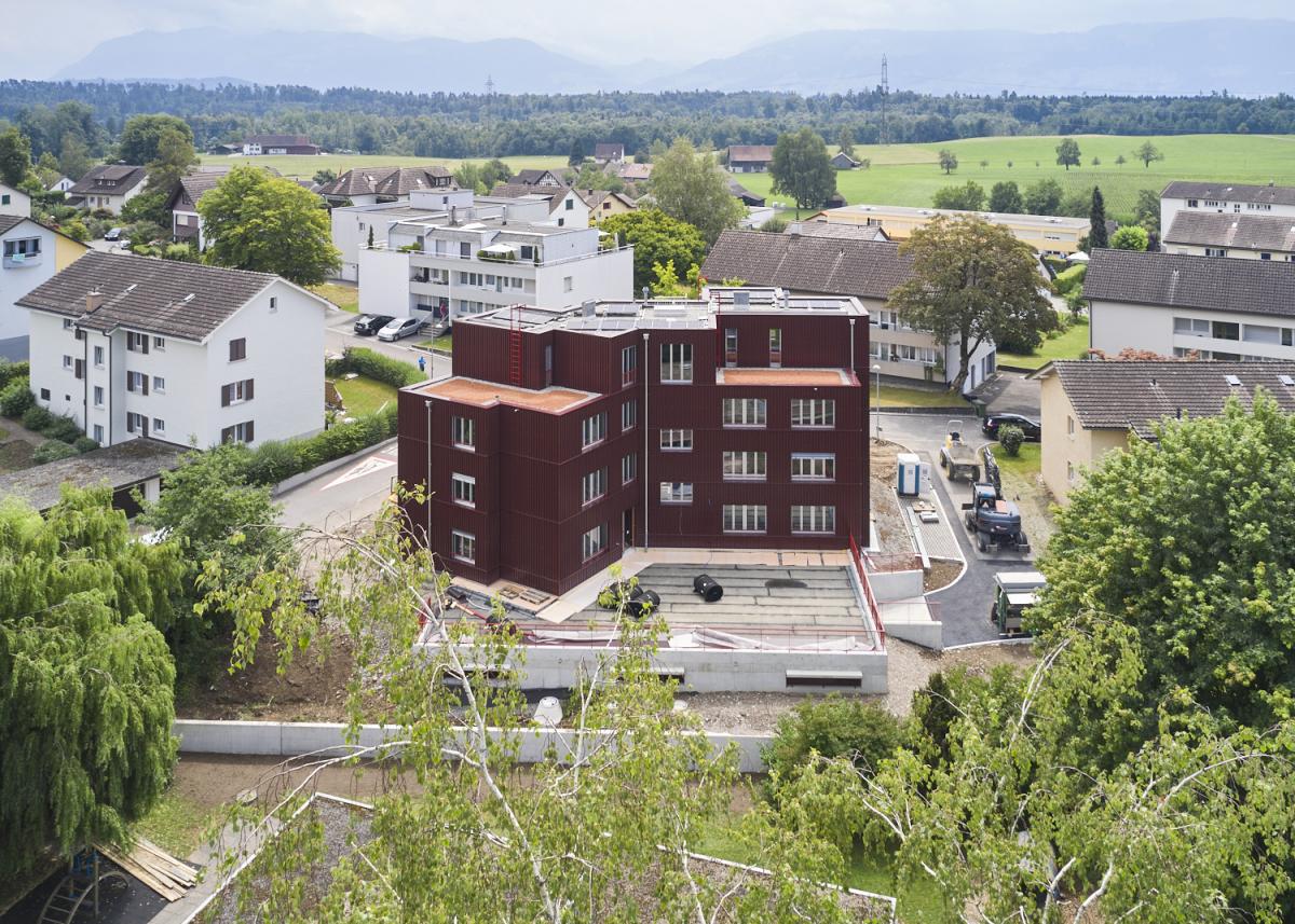 Neubau MFH Lindenbergstrasse Rüti ZH Hinder Kalberer Architekten