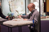 Guided Tour by Felix Diener »Funktionale Textilien und neue Stofflichkeit« (Photo © Mathias Duerr / World-Architects)
