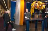 Guided Tour by Felix Diener »Funktionale Textilien und neue Stofflichkeit« (Photo © Mathias Duerr / World-Architects)