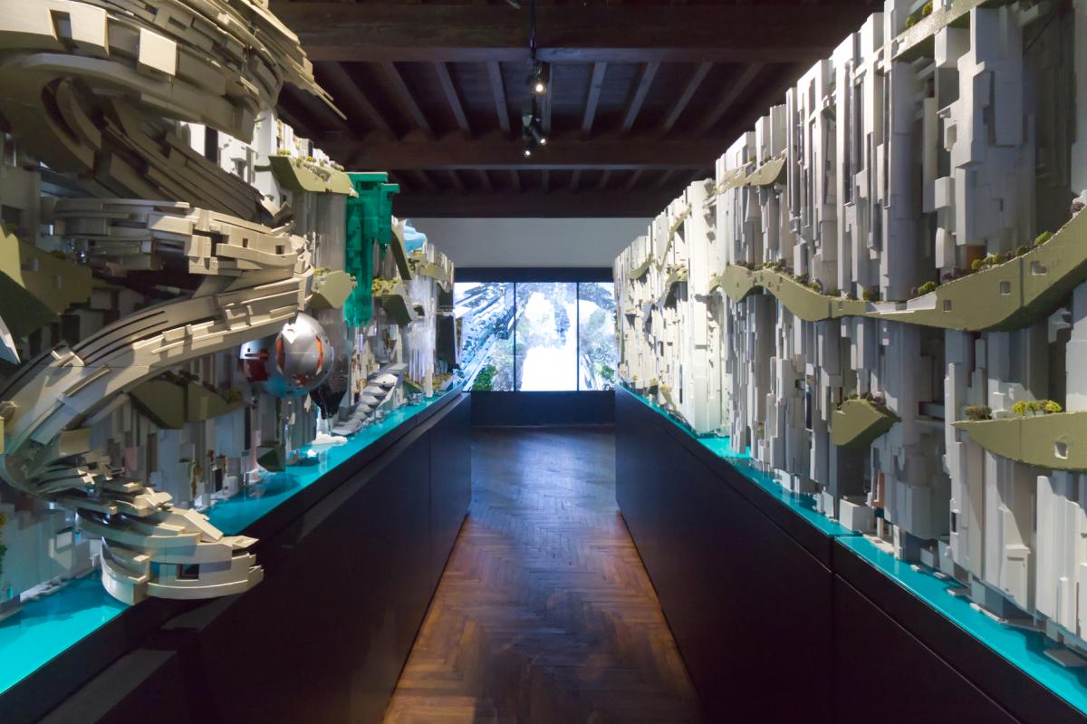 Designs for The Line Exhibited in Venice NEOM's 'Zero Gravity Urbanism'