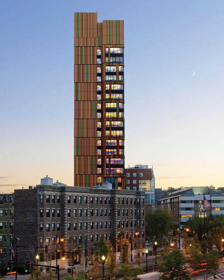 MassArt Tree House Student Residence