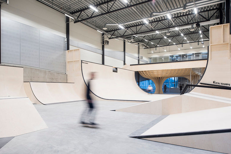 New Oslo Skate Hall: A Playground for Grown-ups - DARK Arkitekter AS