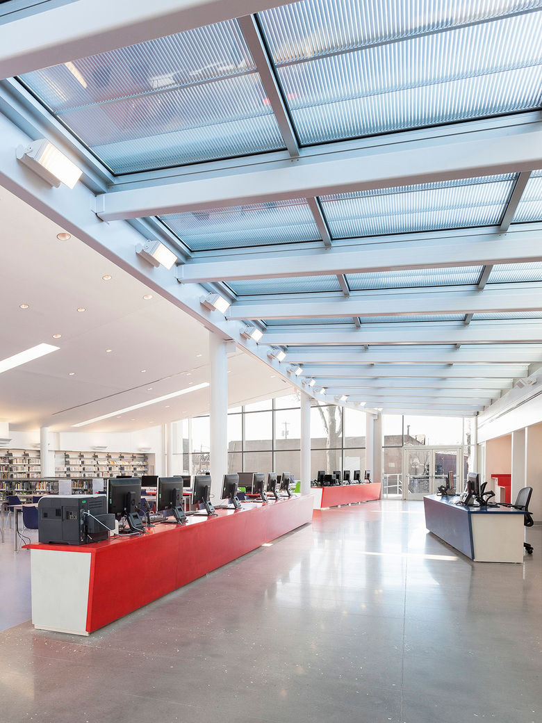 Okasolar S at Mariners Branch Library