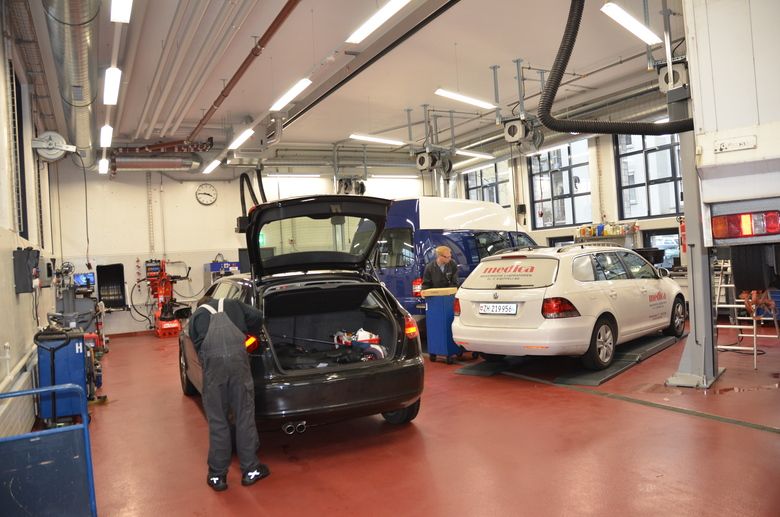 Umbau und Sanierung Garage Johann Frei AG, Zürich Rafflenbeul + Partner