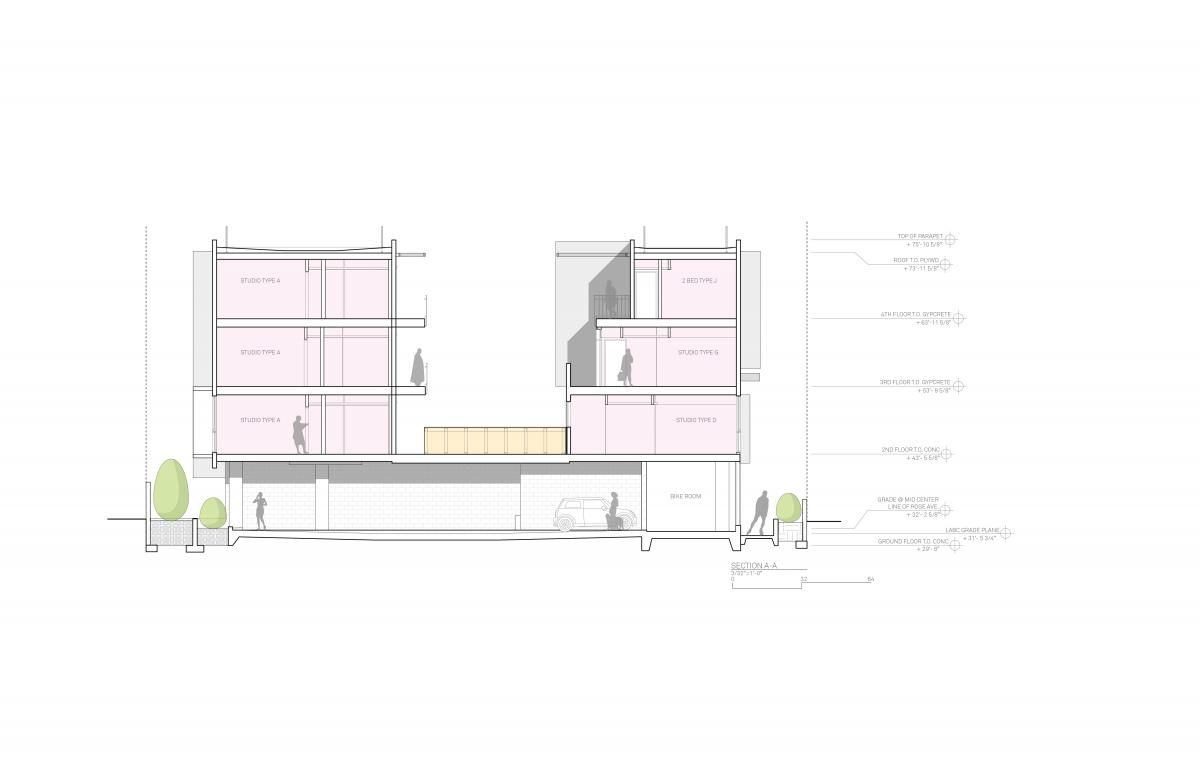 The Rose Apartments Brooks + Scarpa Architects