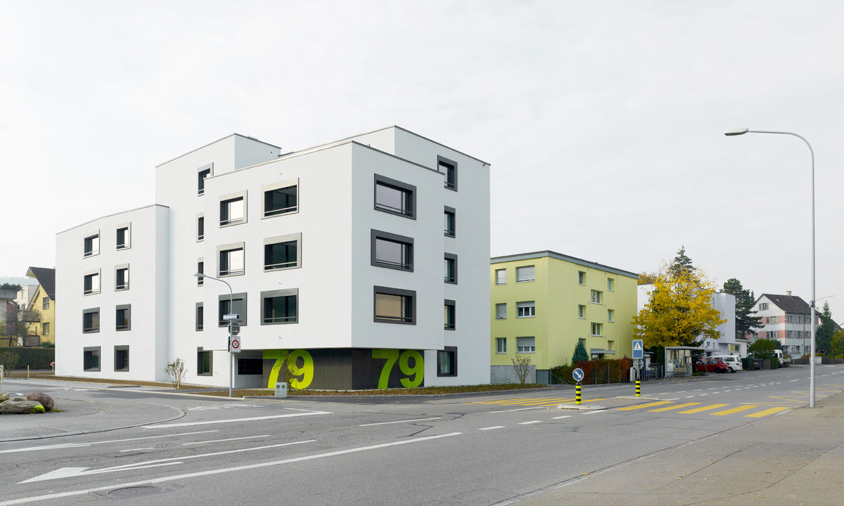 Ersatzneubau Mehrfamilienhaus an der Oberwiesenstrasse Dubach Holzinger