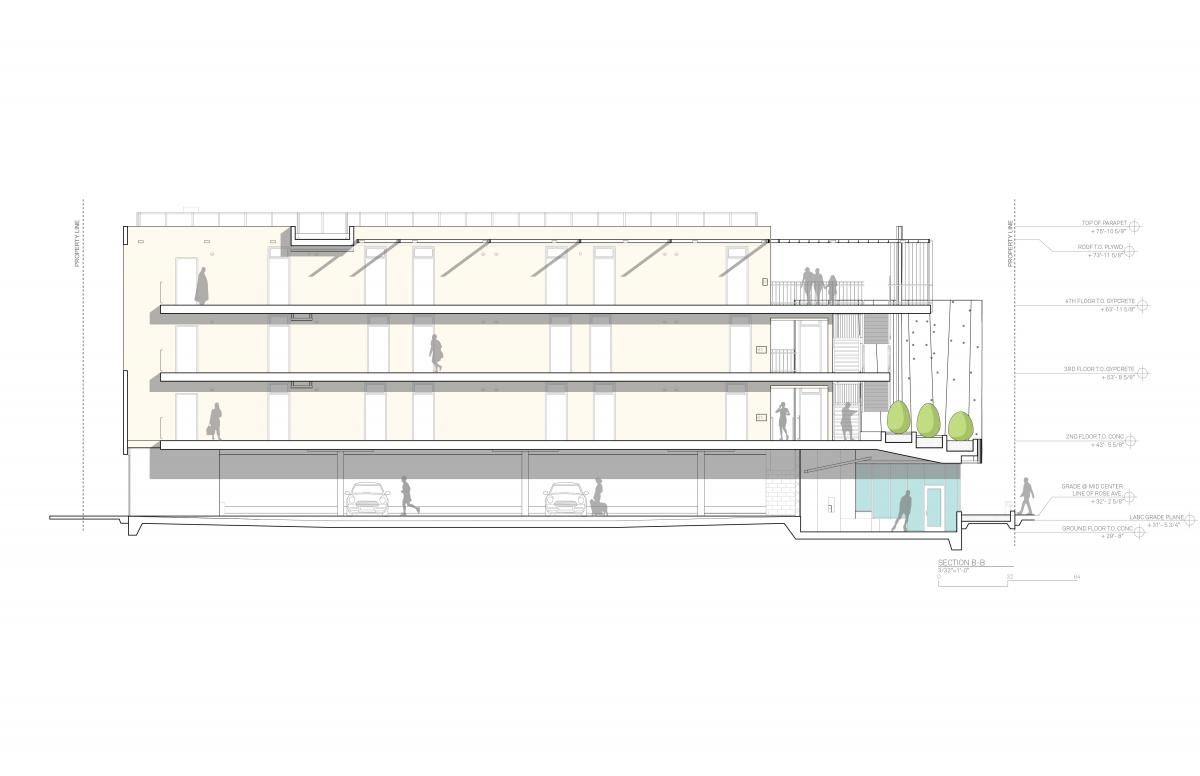 The Rose Apartments Brooks + Scarpa Architects