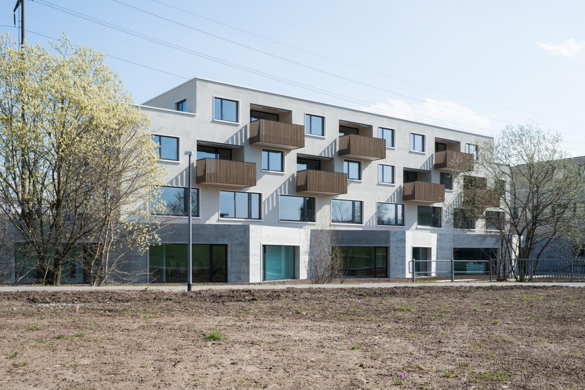 Wohn und Geschäftshaus Sektor 3 Ziegler+Partner Architekten AG