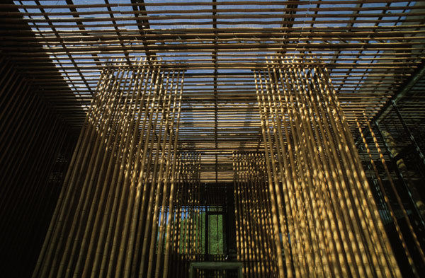 Great (Bamboo) Wall Kengo Kuma & Associates