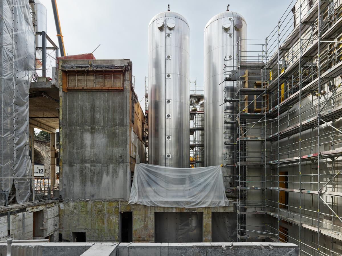 Zürich West, Heizkraftwerk Josefstrasse Graber Pulver