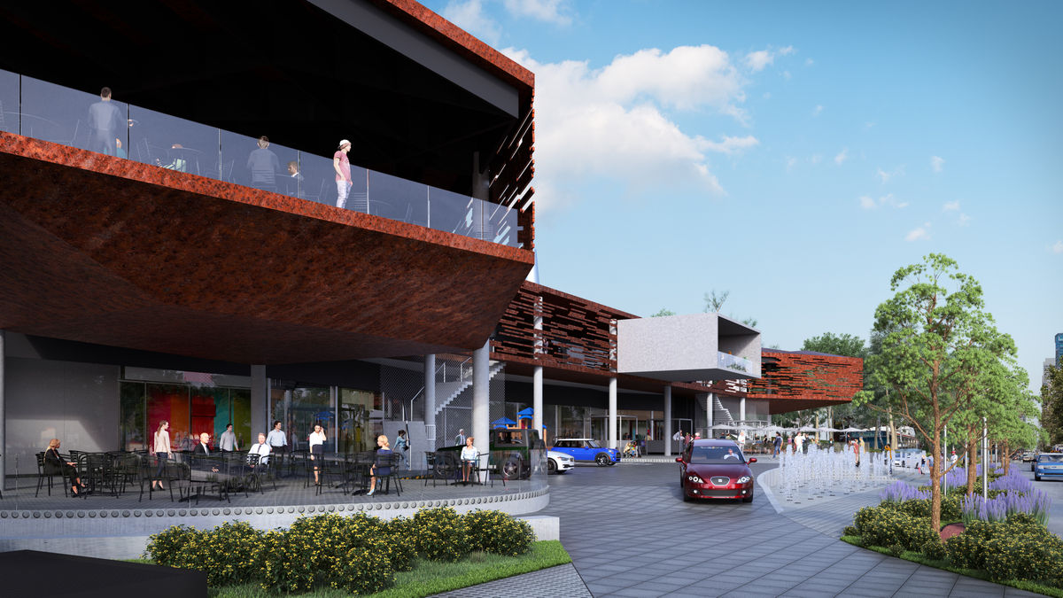 West Point Convenience Center LEAP Laboratorio en Arquitectura Progresiva