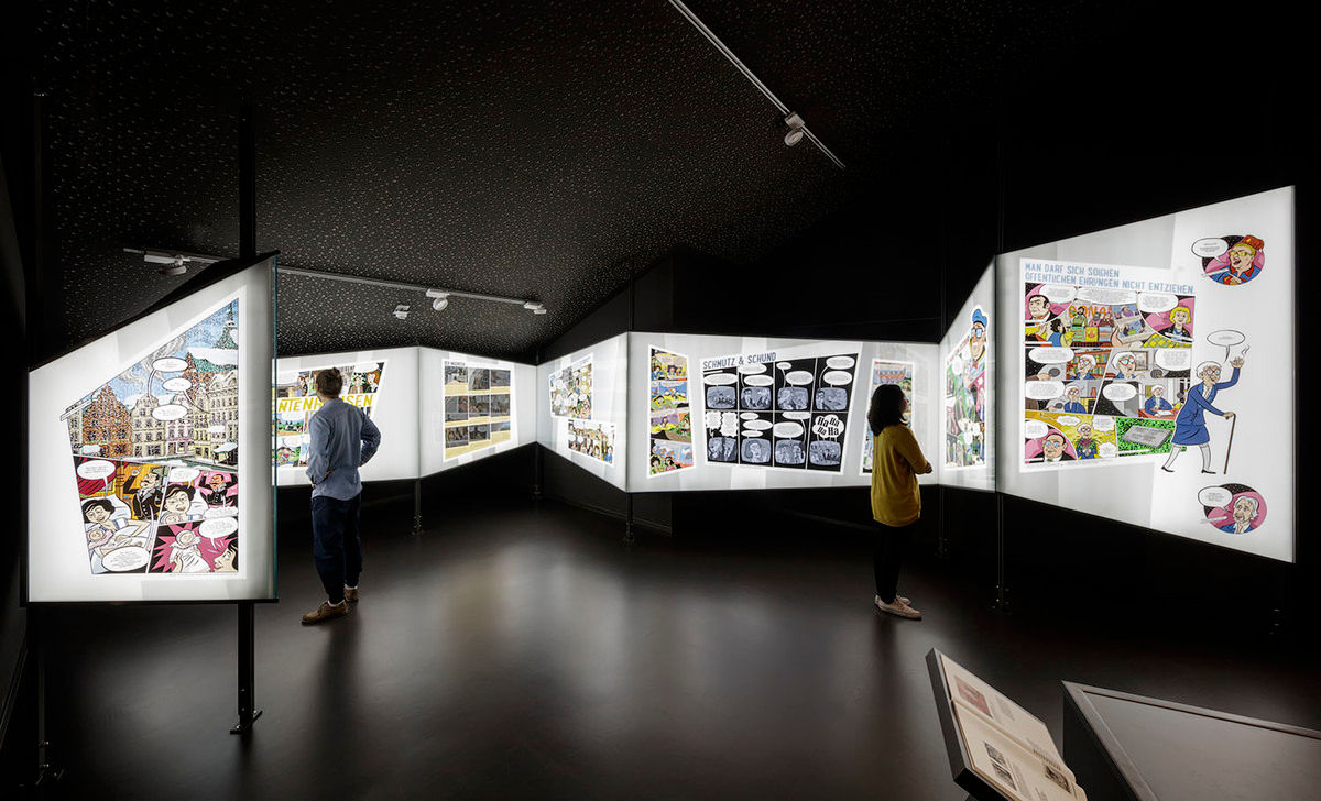 Erika Fuchs Haus, Museum für Comic und Sprachkunst Atelier Altenkirch Architekturfotografie