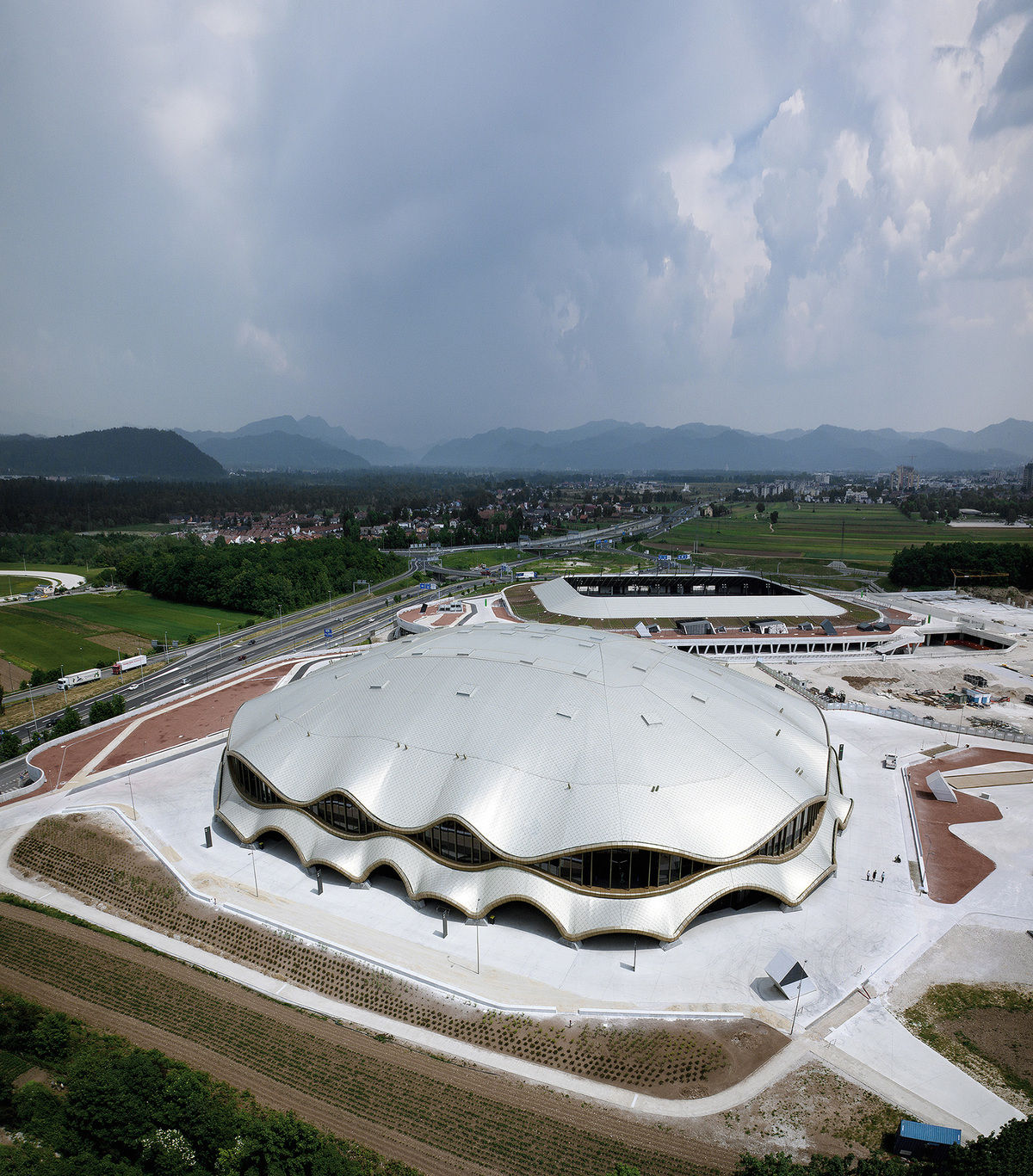 Football Stadium And Multipurpose Sports Hall Stožice Sadar+Vuga