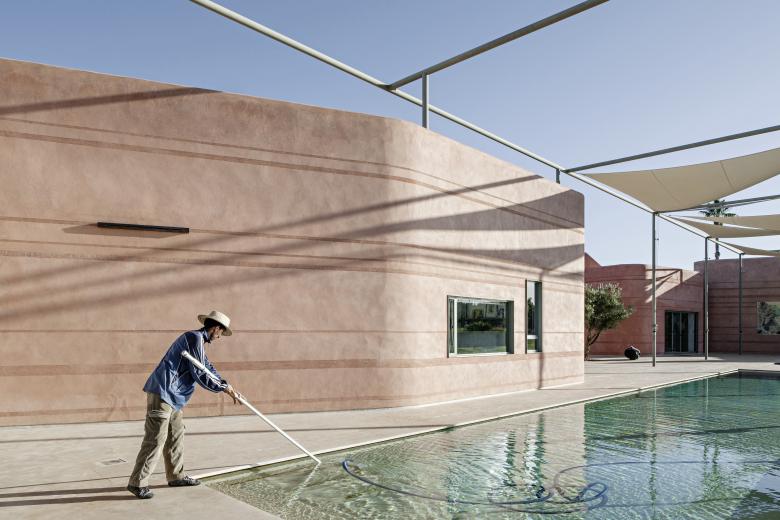 RAK, Pavillons in Marrakesch propeller z Hertha Hurnaus