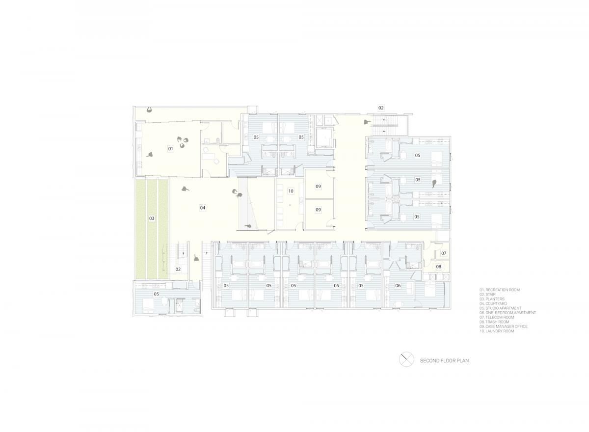 The Rose Apartments Brooks + Scarpa Architects