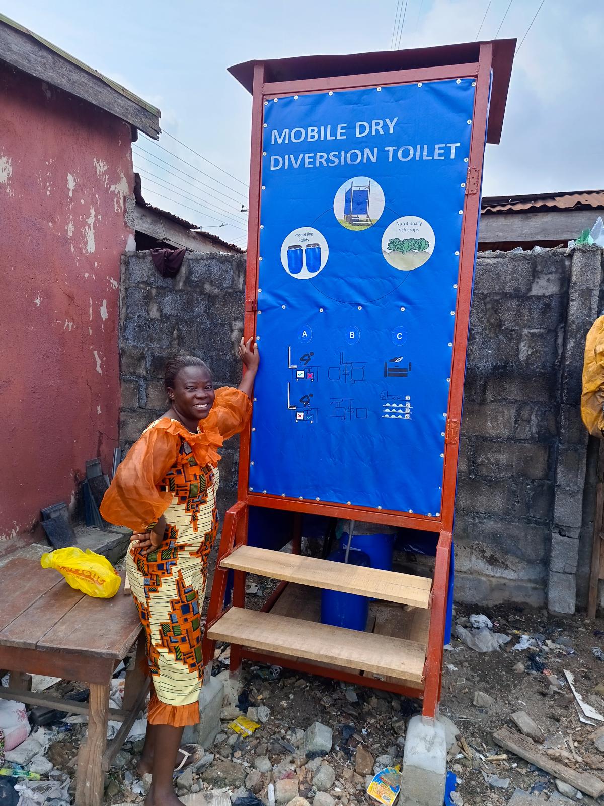 Mobile Dry Diversion Toilet FABULOUS URBAN
