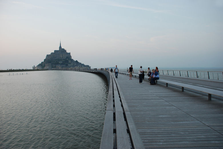 La Jetée PontPasserelle du MontSaintMichel Dietmar Feichtinger Architectes La Jetée PontPasserelle du MontSaintMichel Dietmar Feichtinger Architectes